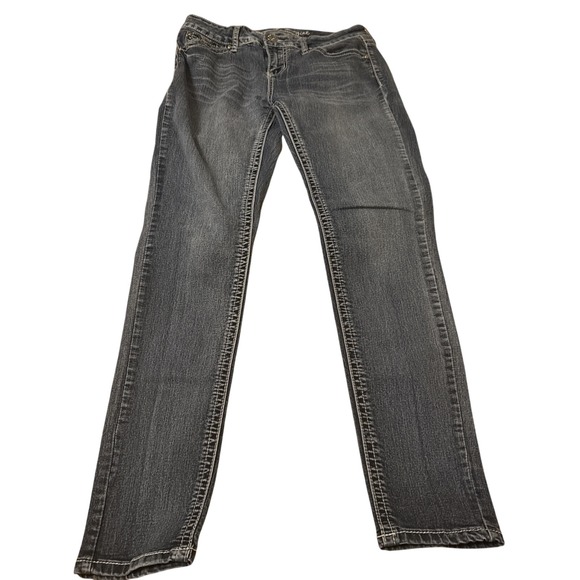 Soundgirl Denim - Vintage Soundgirl Women's Distressed Denim Jeans‎ Blue Size 9